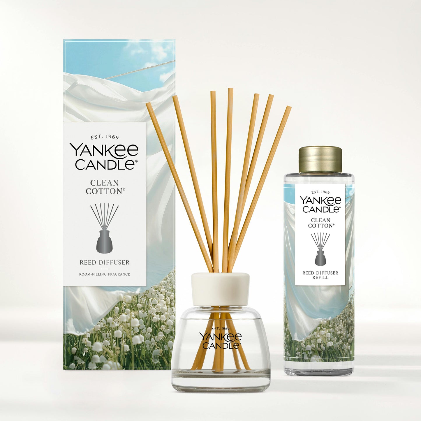 Clean Cotton® Reed Diffuser Kit