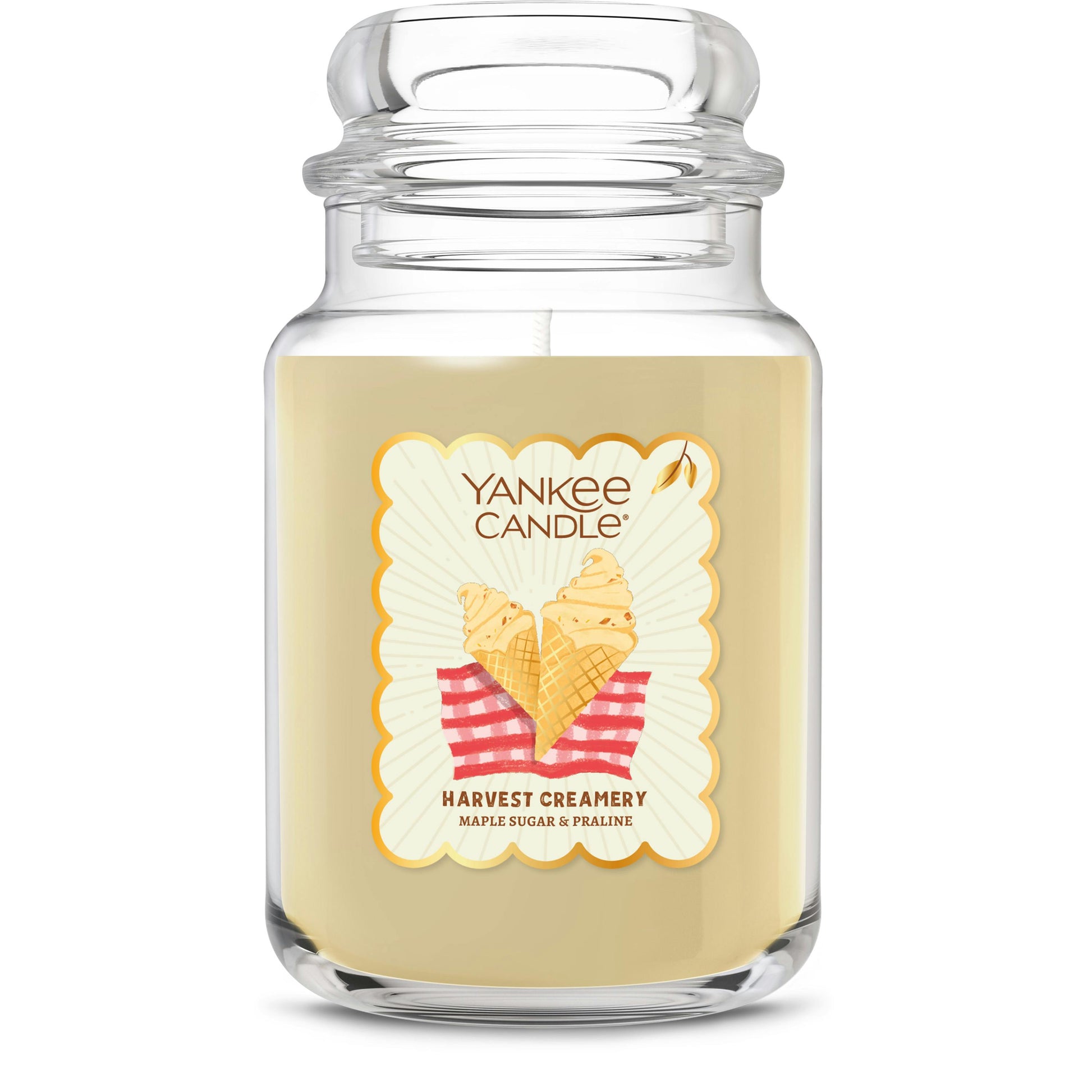 Harvest Creamery Original Large Jar Candle