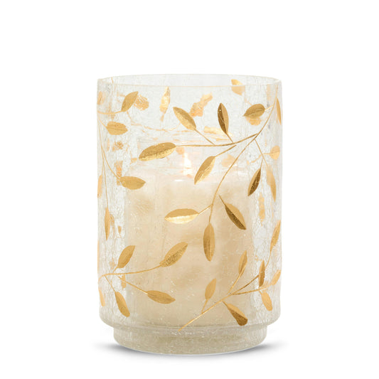Gold Blossom Jar Candle Holder Jar Candle Holder