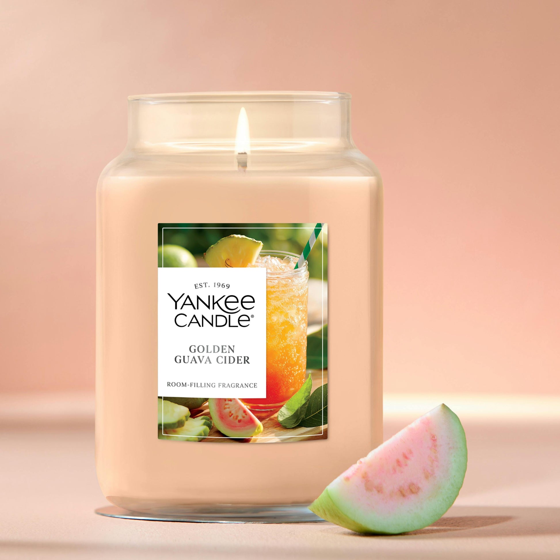 Golden Guava Cider Original Large Jar Candle