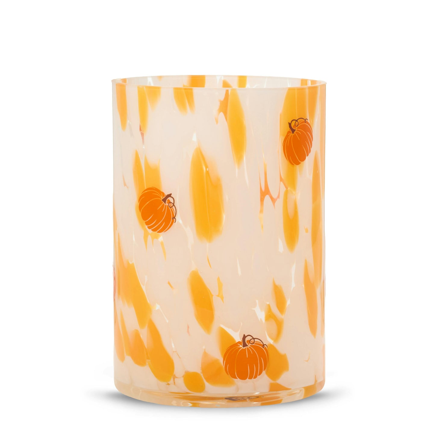 Pumpkin Painter Jar Candle Holder Jar Candle Holder