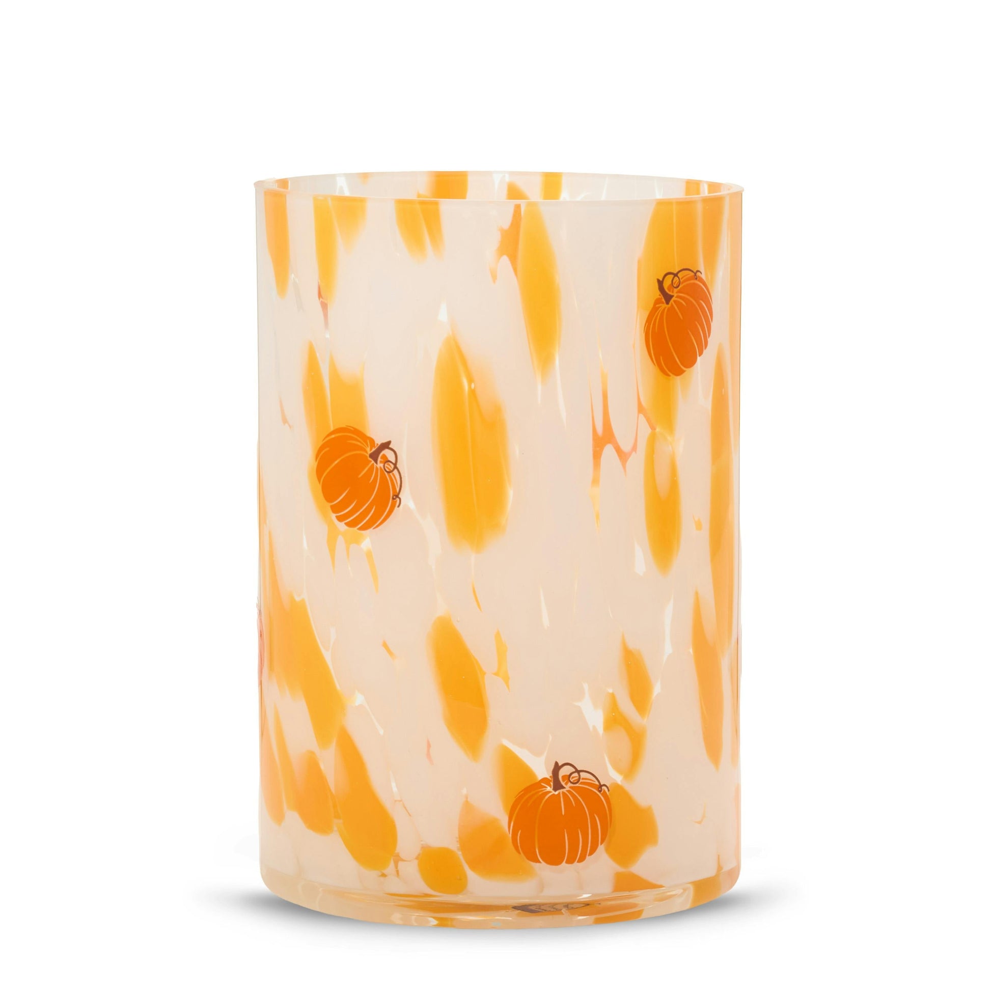 Pumpkin Painter Jar Candle Holder Jar Candle Holder