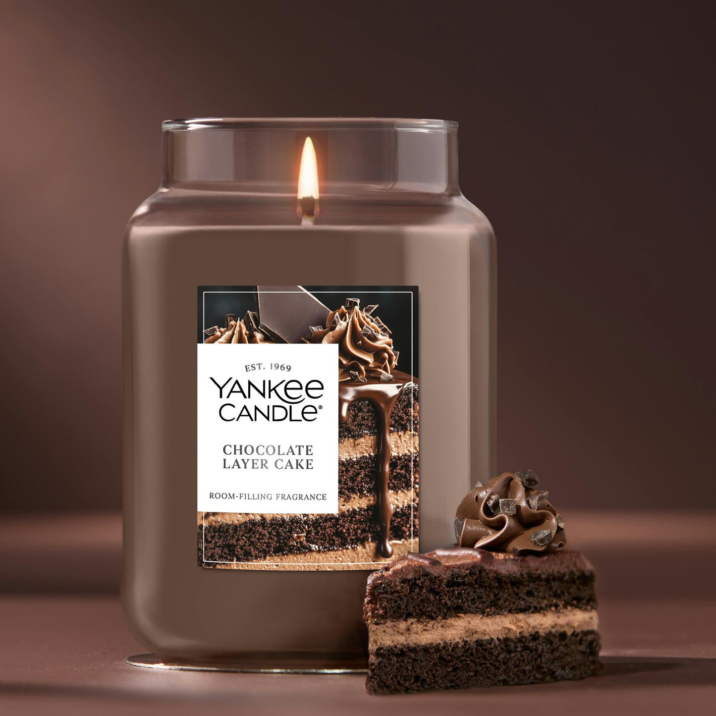 Chocolate Layer Cake Original Large Jar Candle