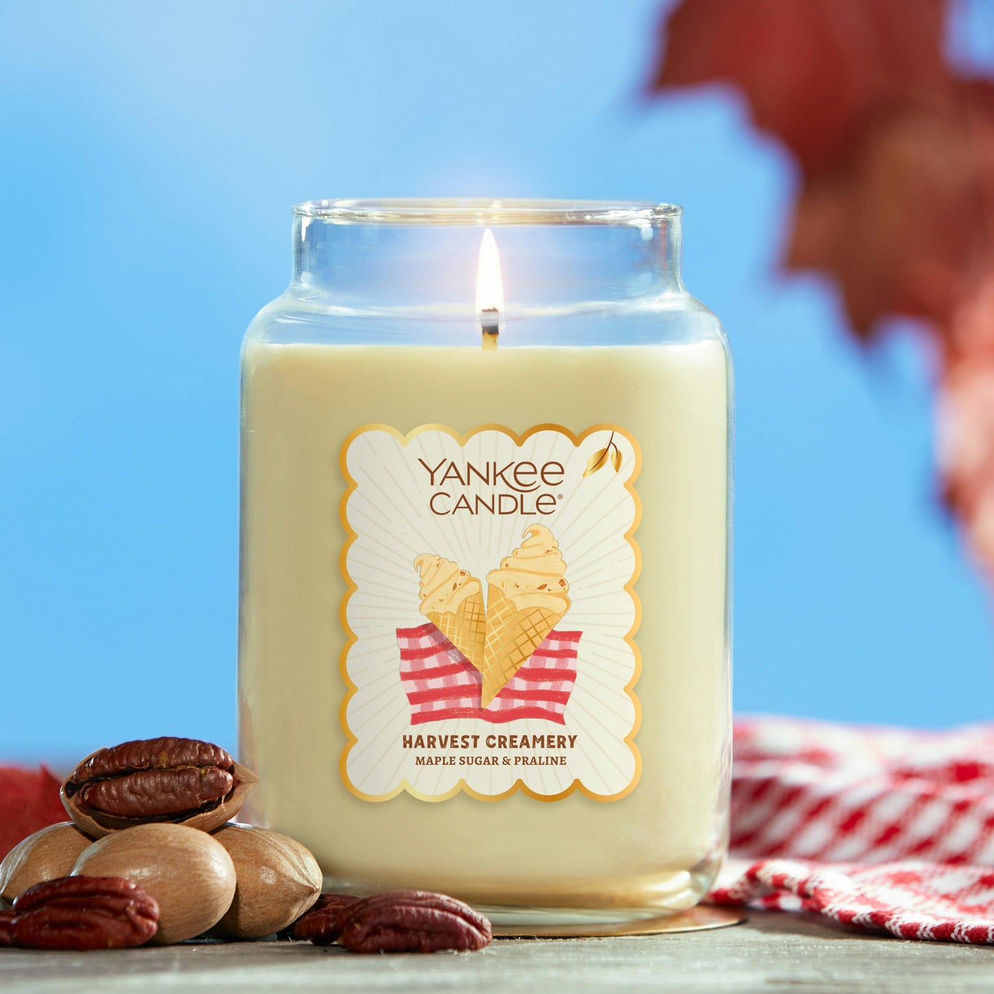 Harvest Creamery Original Large Jar Candle