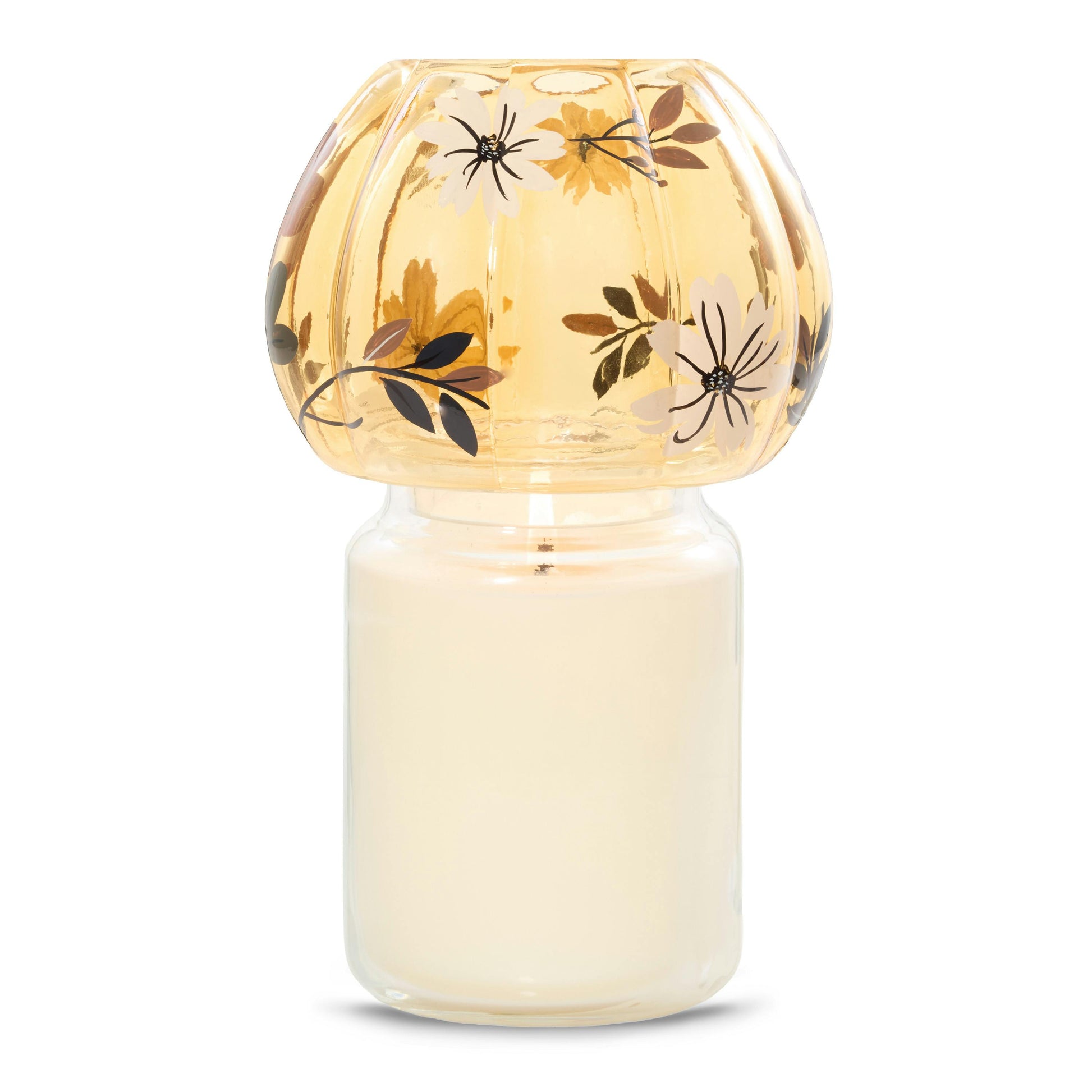 Flower Pumpkin Jar Candle Shade Jar Candle Shades