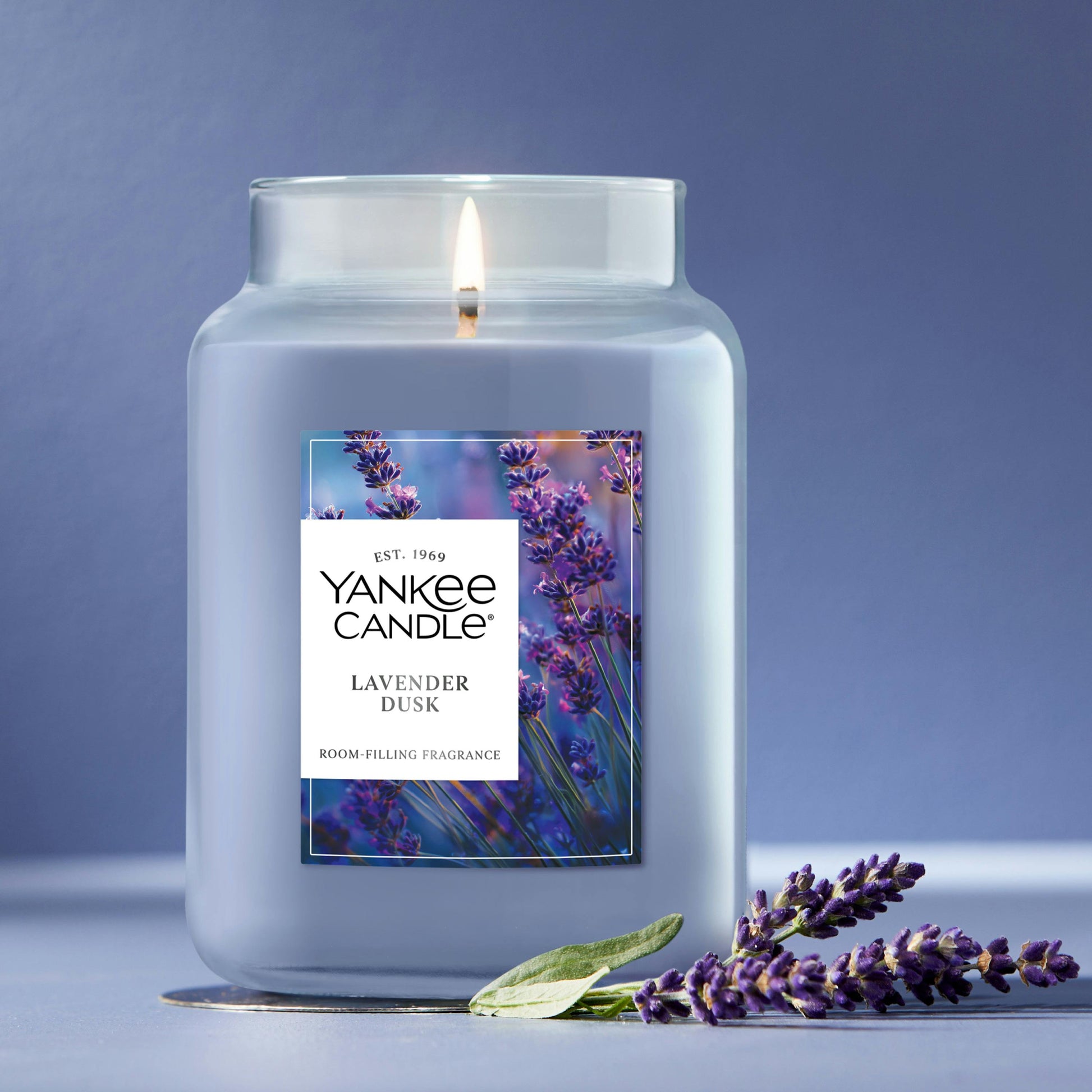 Lavender Dusk Original Large Jar Candle