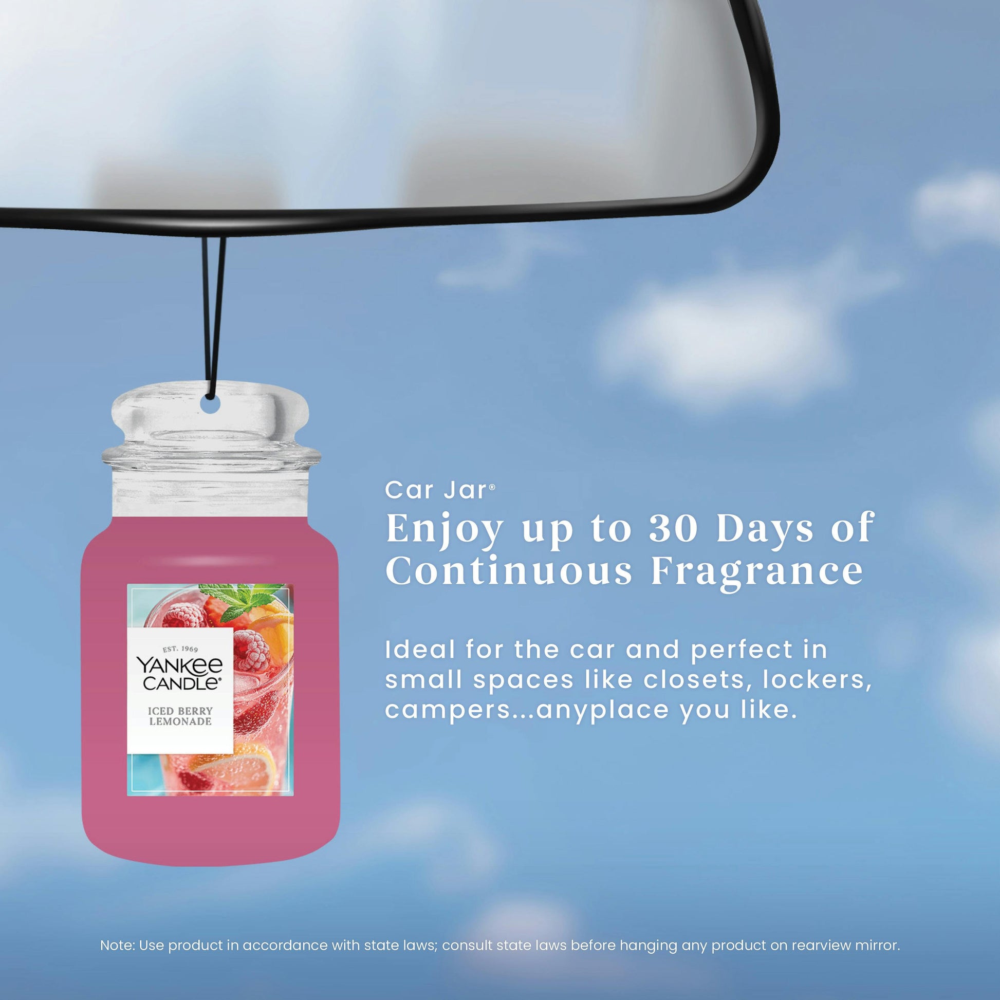 Iced Berry Lemonade Car Jar®