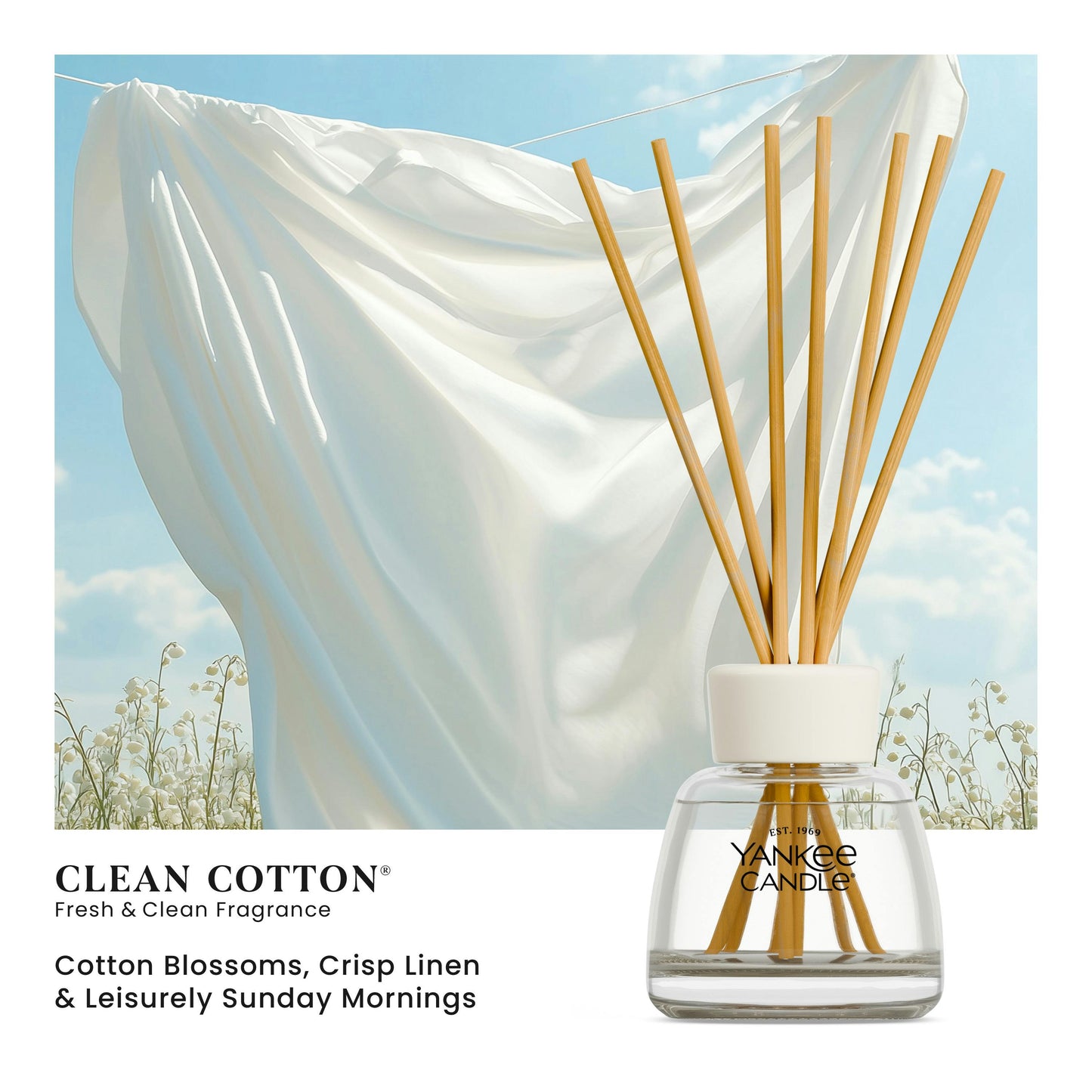 Clean Cotton® Reed Diffuser Kit