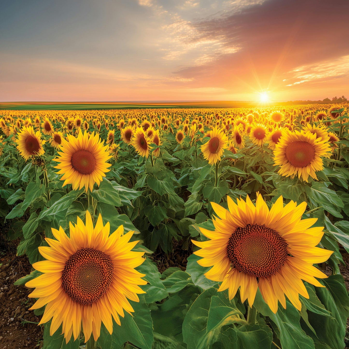 Sunflower Path