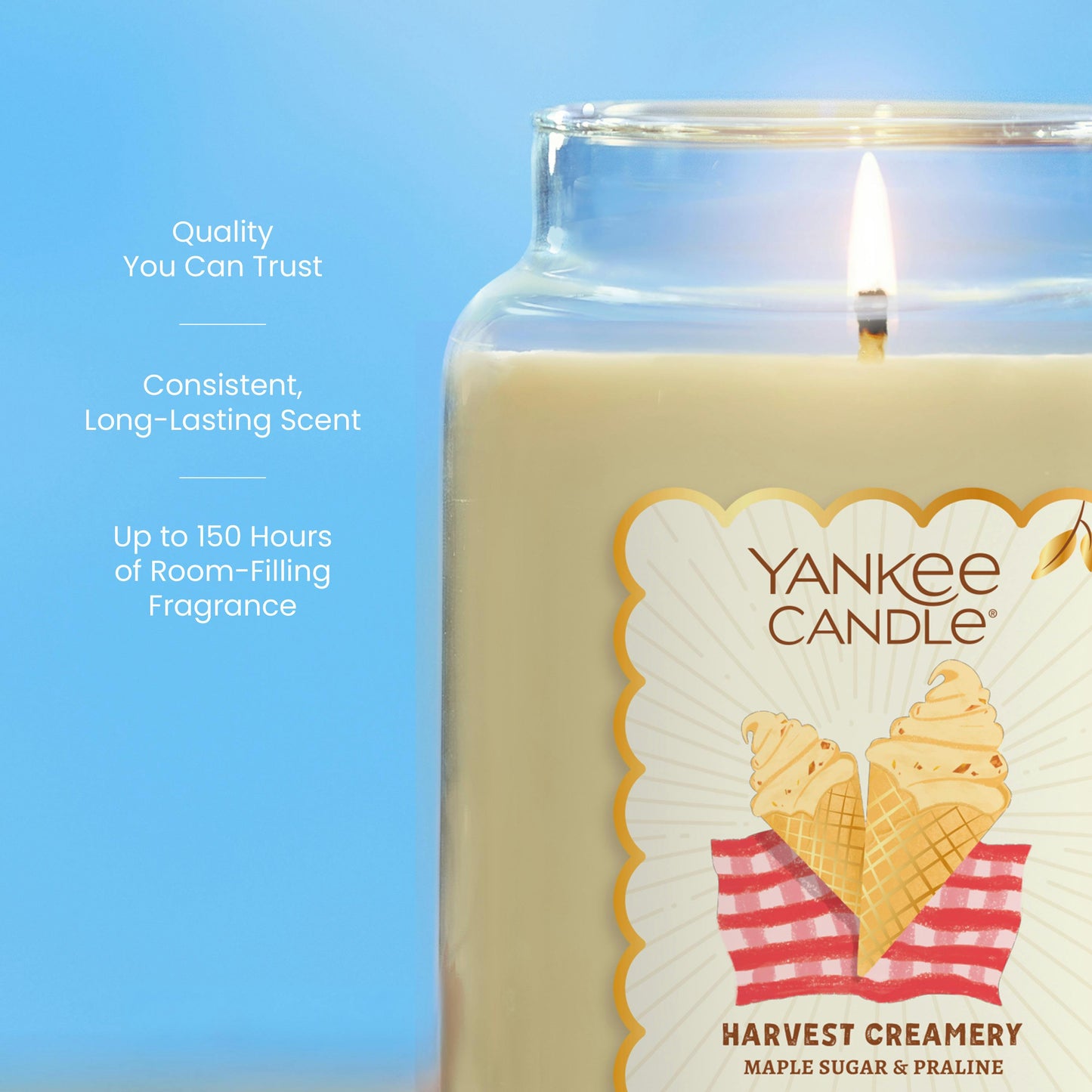 Harvest Creamery Original Large Jar Candle