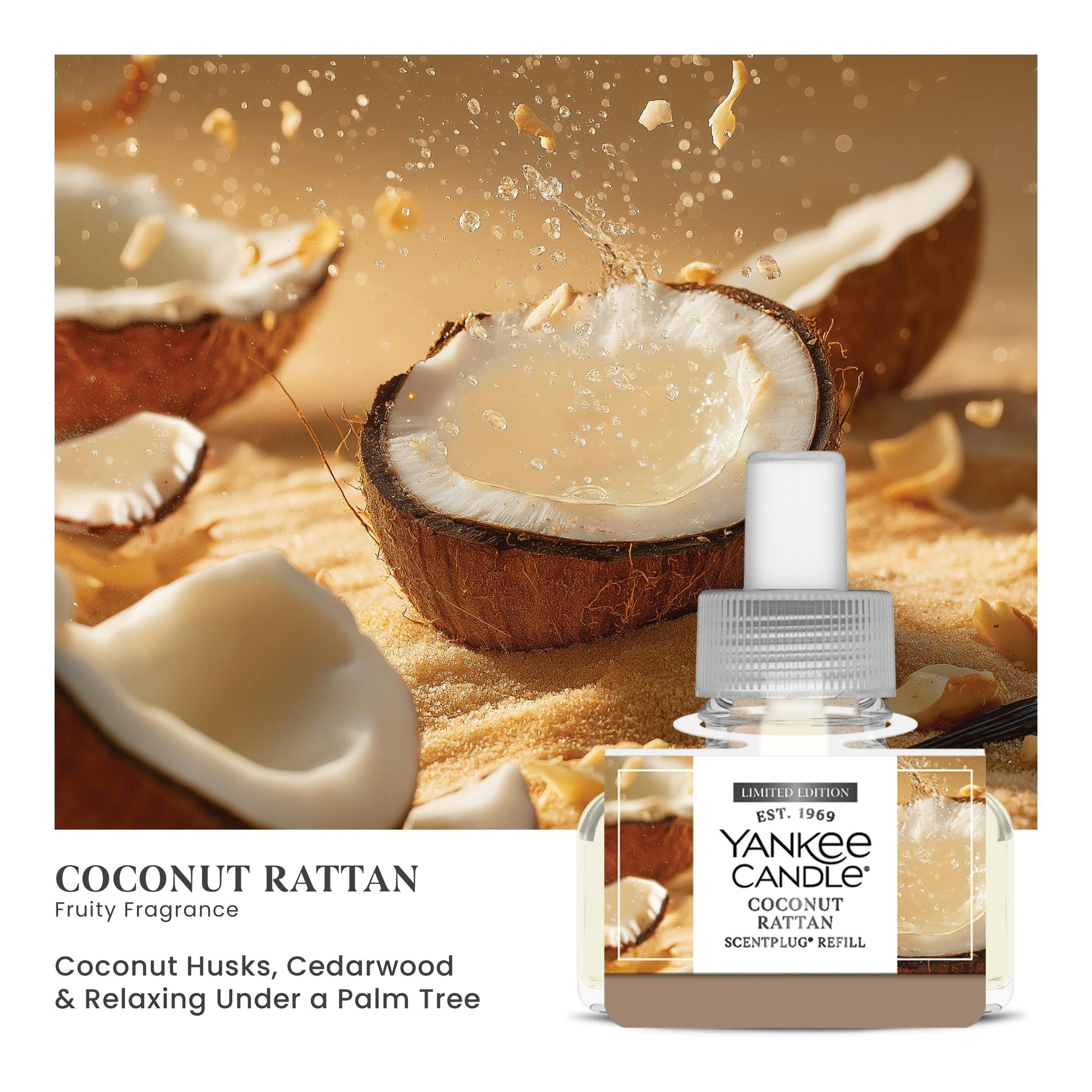 Coconut Rattan ScentPlug® Refill