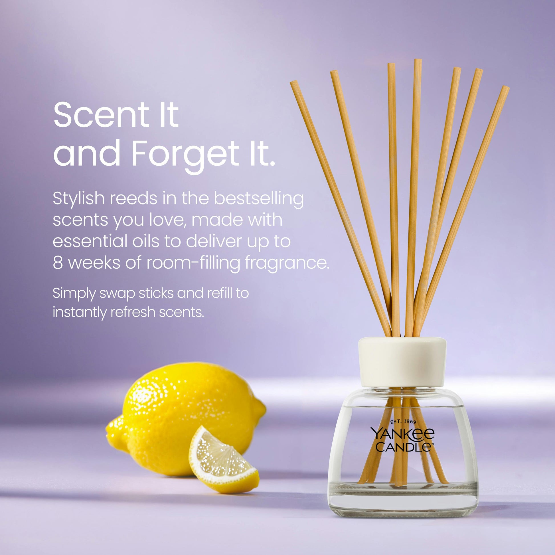 Lemon Lavender Reed Diffuser Kit