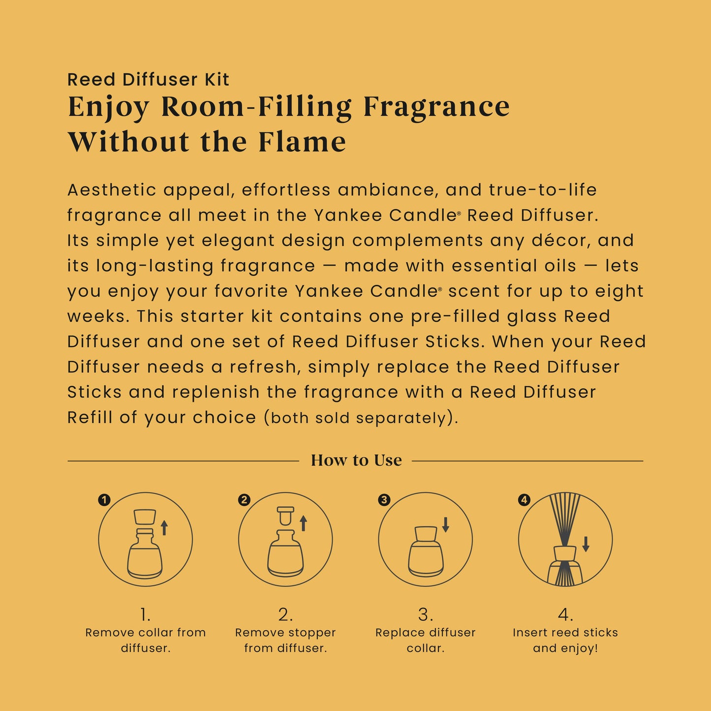 Starfruit & Sunshine Reed Diffuser Kit