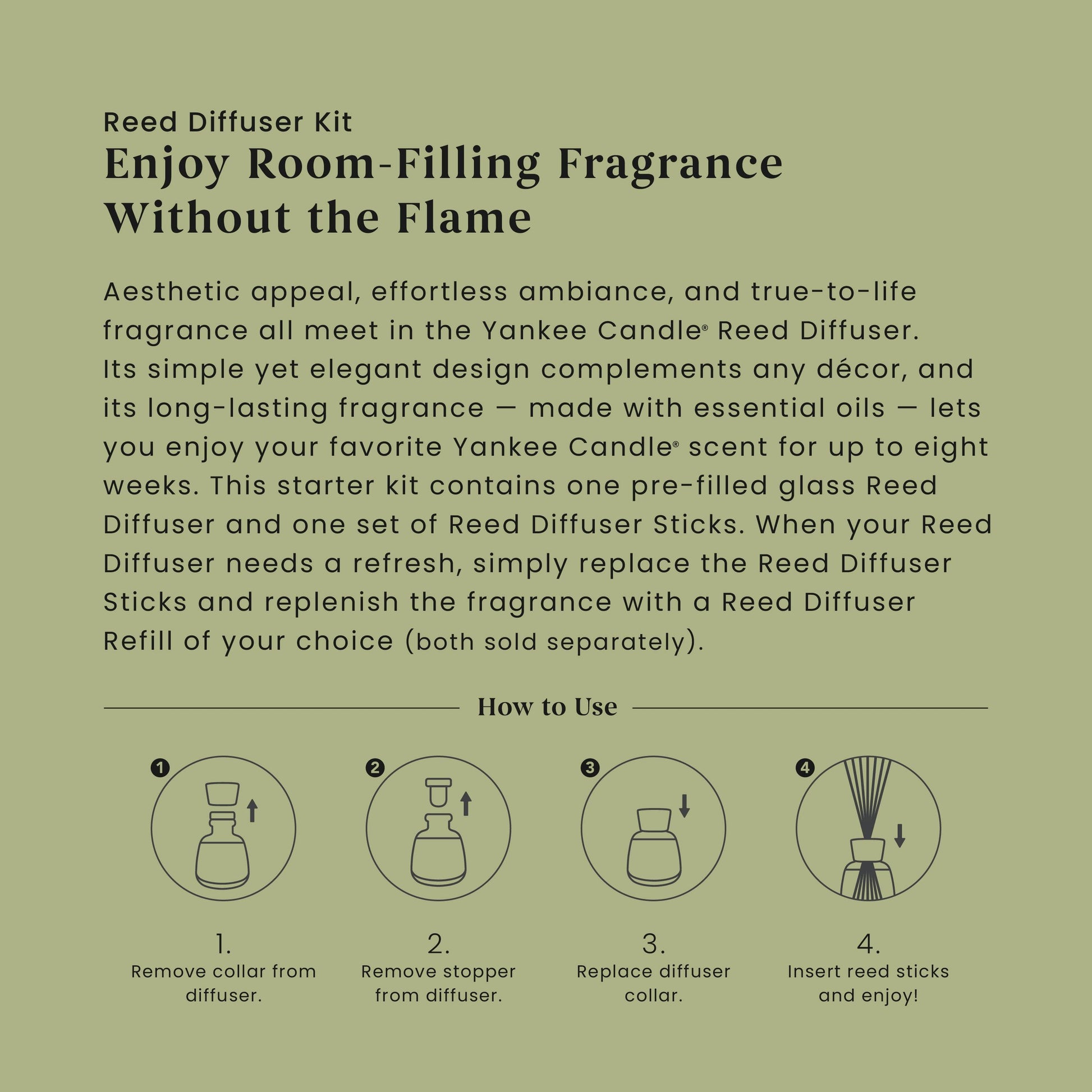 Sage & Citrus Reed Diffuser Kit