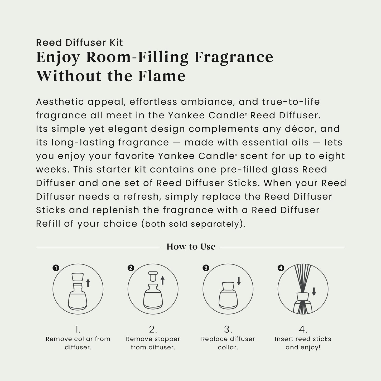 Clean Cotton® Reed Diffuser Kit
